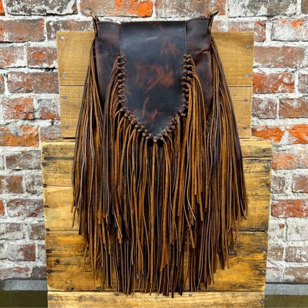 Jill's Homestead Gypsy Chestnut Crossbody Bag NEW